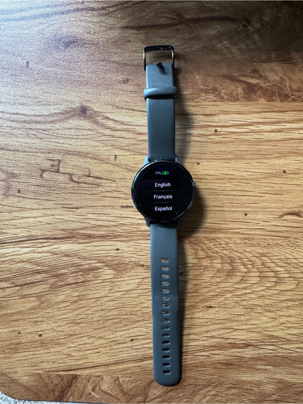Black Garmin Venu 3s
